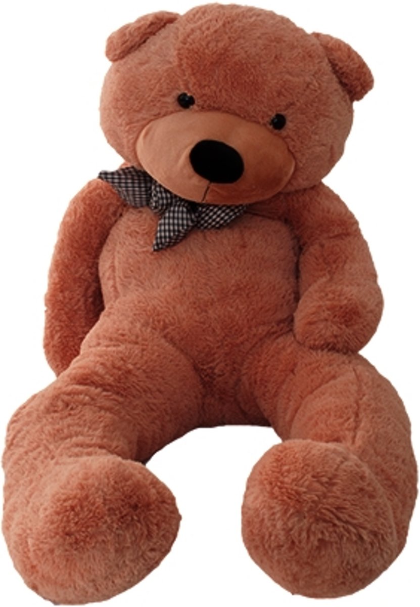 Grote knuffelbeer 170cm Donkerbruin teddybeer knuffel