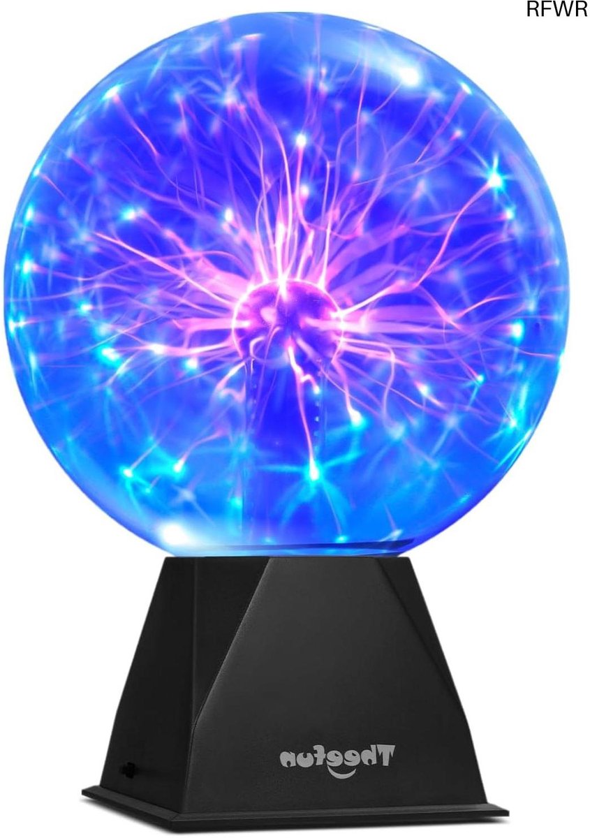  ® 20 cm Magische Plasmabol - Educatief Speelgoed met Verdeelde Lichtstralen en Muziekreactie