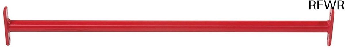 RFWR® Duikelrek 900 mm, rood - Perfect voor Kinderpret Buiten