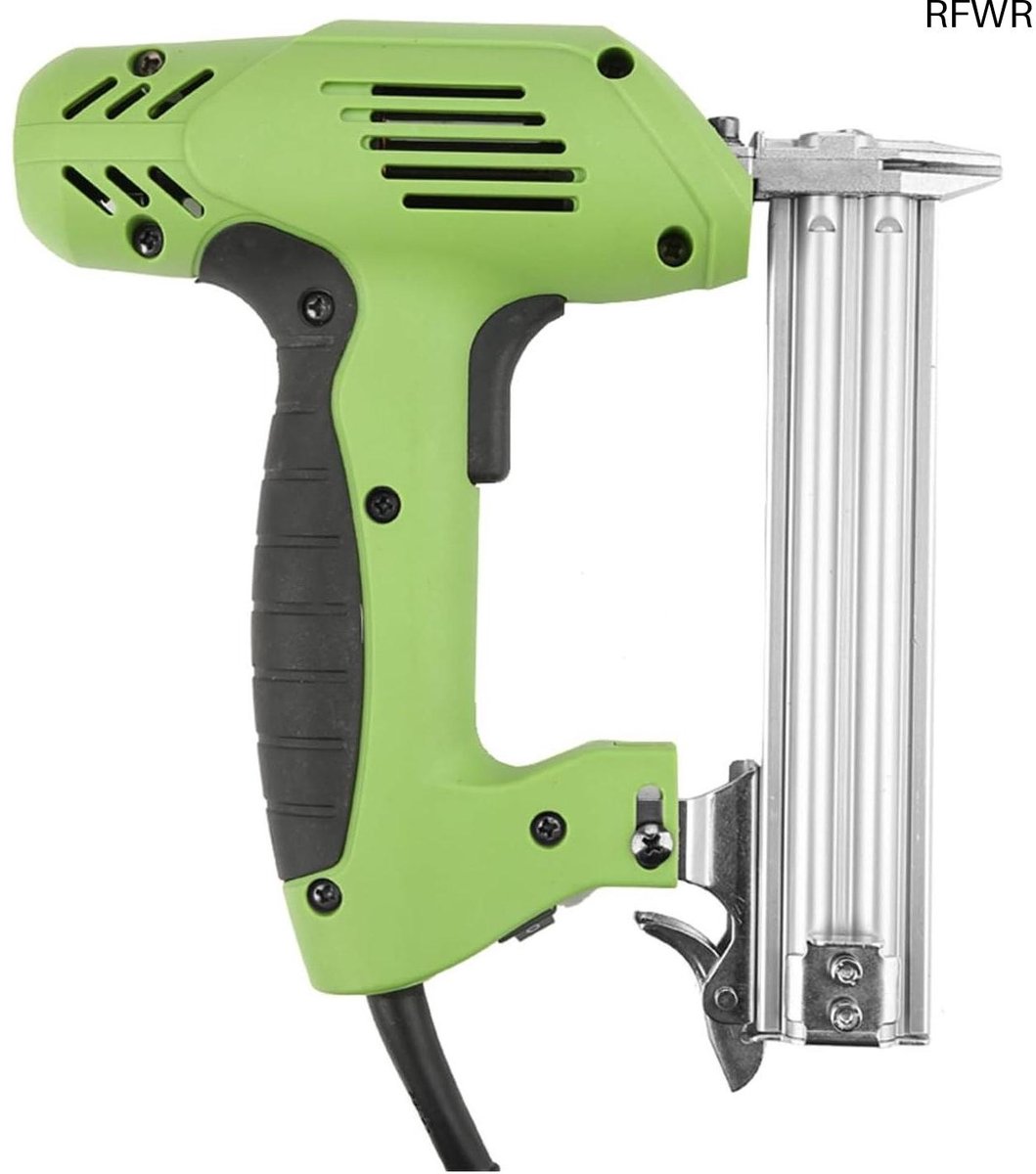  ® Ergonomisch Elektrisch Spijkerpistool 1800W - Compacte Nietmachine voor Houtbewerking met 100 Spijkers Capaciteit