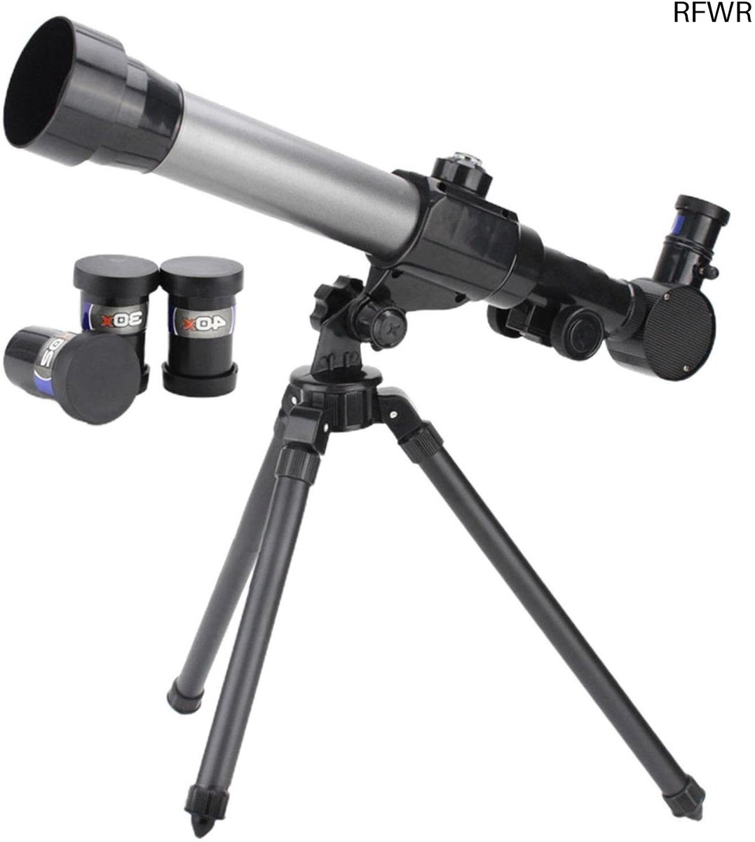 RFWR® Kindertelescoop met Statief voor Beginners - Draagbare Reistelescoop voor Astronomie en Landschappen