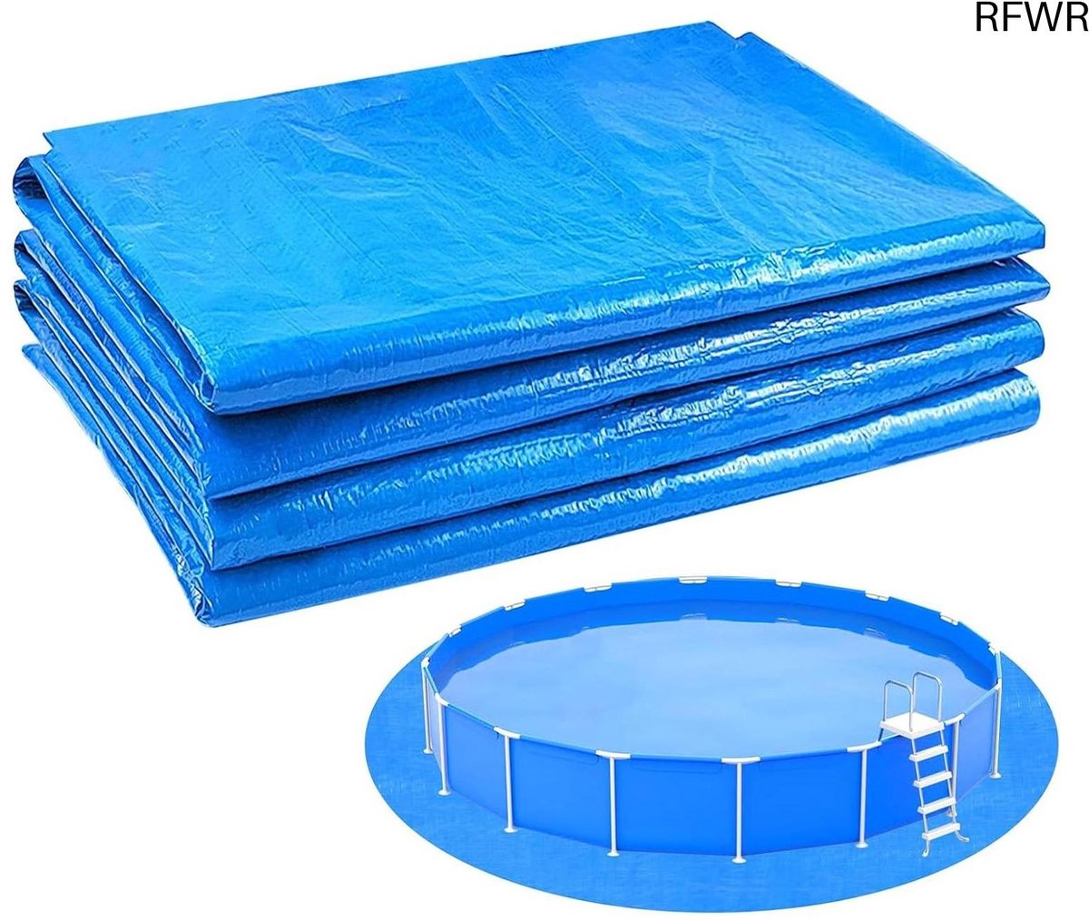 RFWR® Ronde zwemkussen en vloerbescherming voor zwembad