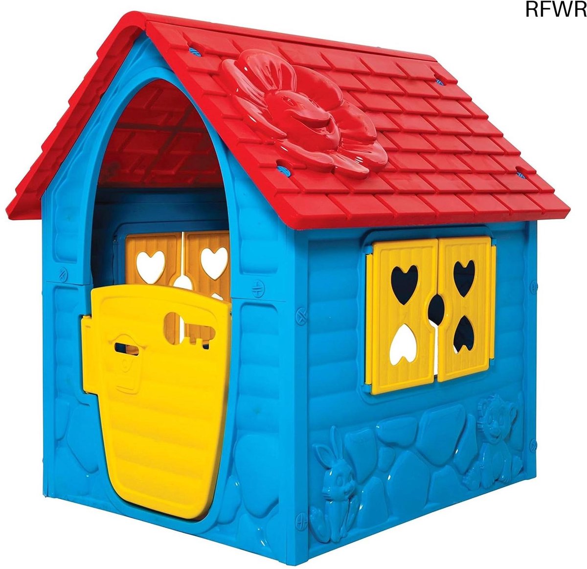 RFWR® Speelhuis voor Kinderen - Binnen en Buiten - Tuinhuisje 106 x 98 x 90 cm