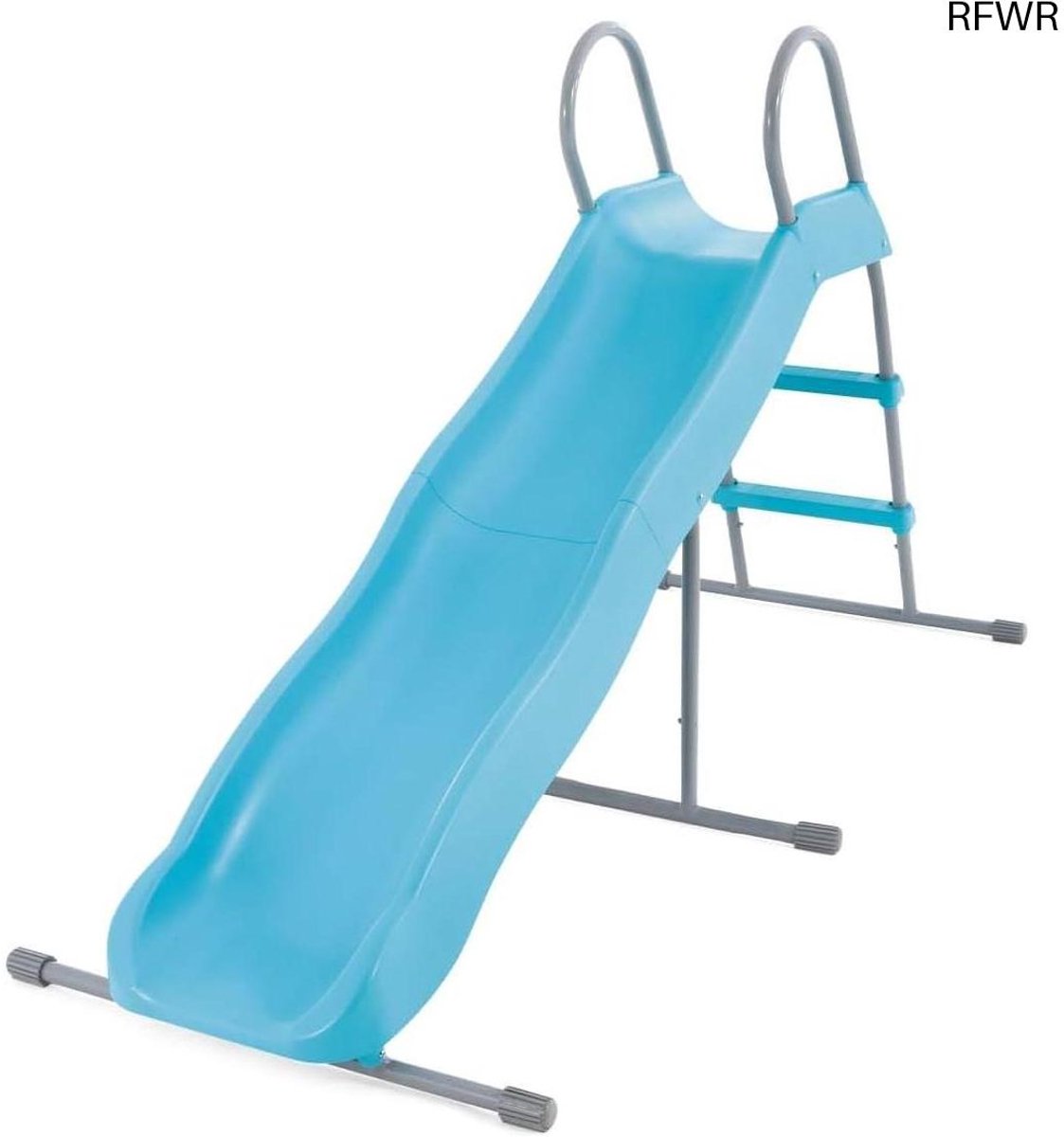 RFWR® Tuinglijbaan voor Kinderen - Lichtblauw, Stevig Stalen en Kunststof Ontwerp