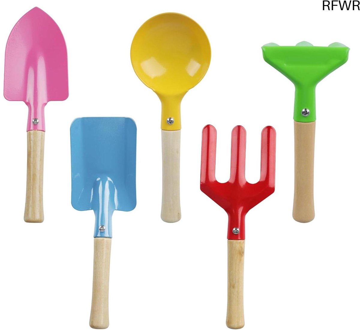 RFWR® Tuinhandschopset voor Kinderen - Tuingereedschap en Strandspeelgoed vanaf 3 Jaar