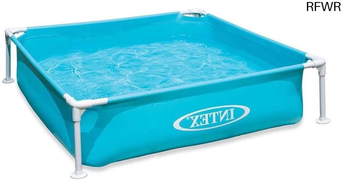 RFWR® Zwembad voor Kinderen 122x122 cm - Mini Frame Badje