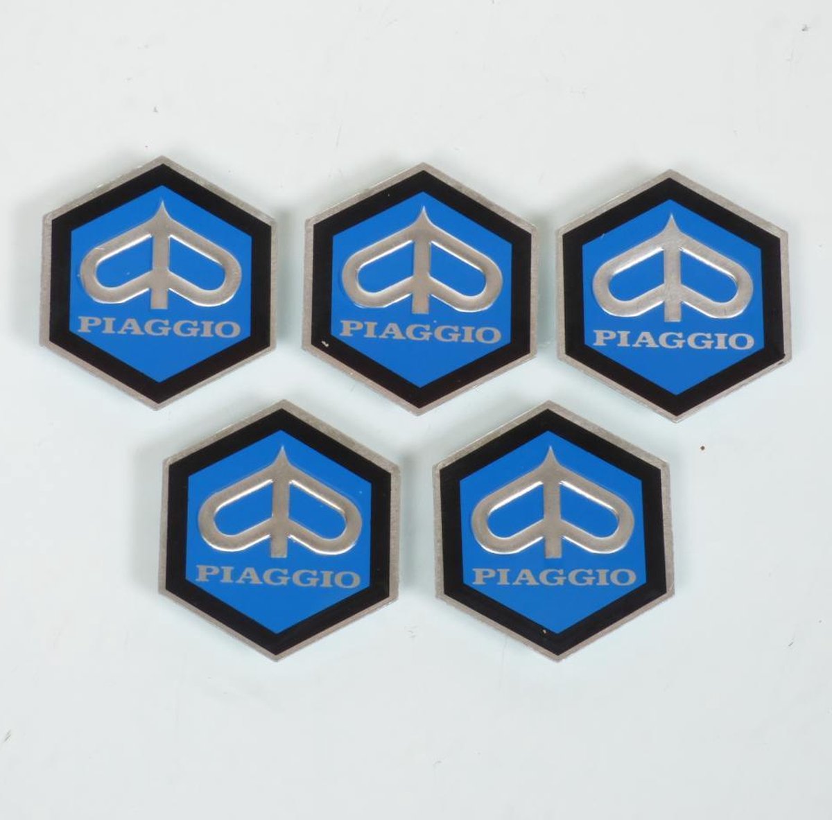 kavel autocollant logo embleem voor scooter piaggio 125 vespa px 1977 1982 31x36 mm