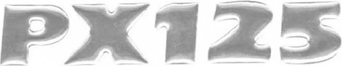 sticker rms voor scooter piaggio 125 vespa px 1998 tot 2001 575795 nieuw