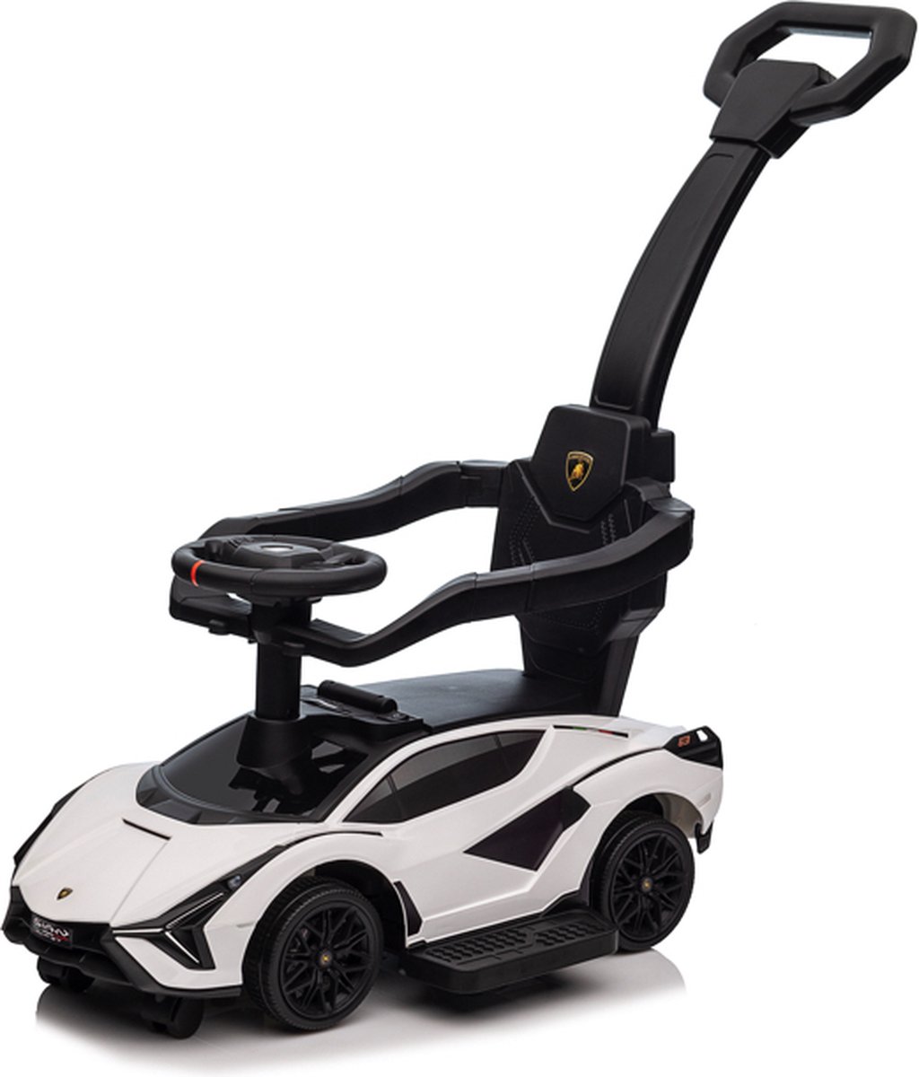 Lamborghini Sian, loopauto, duw auto, 2 in 1.