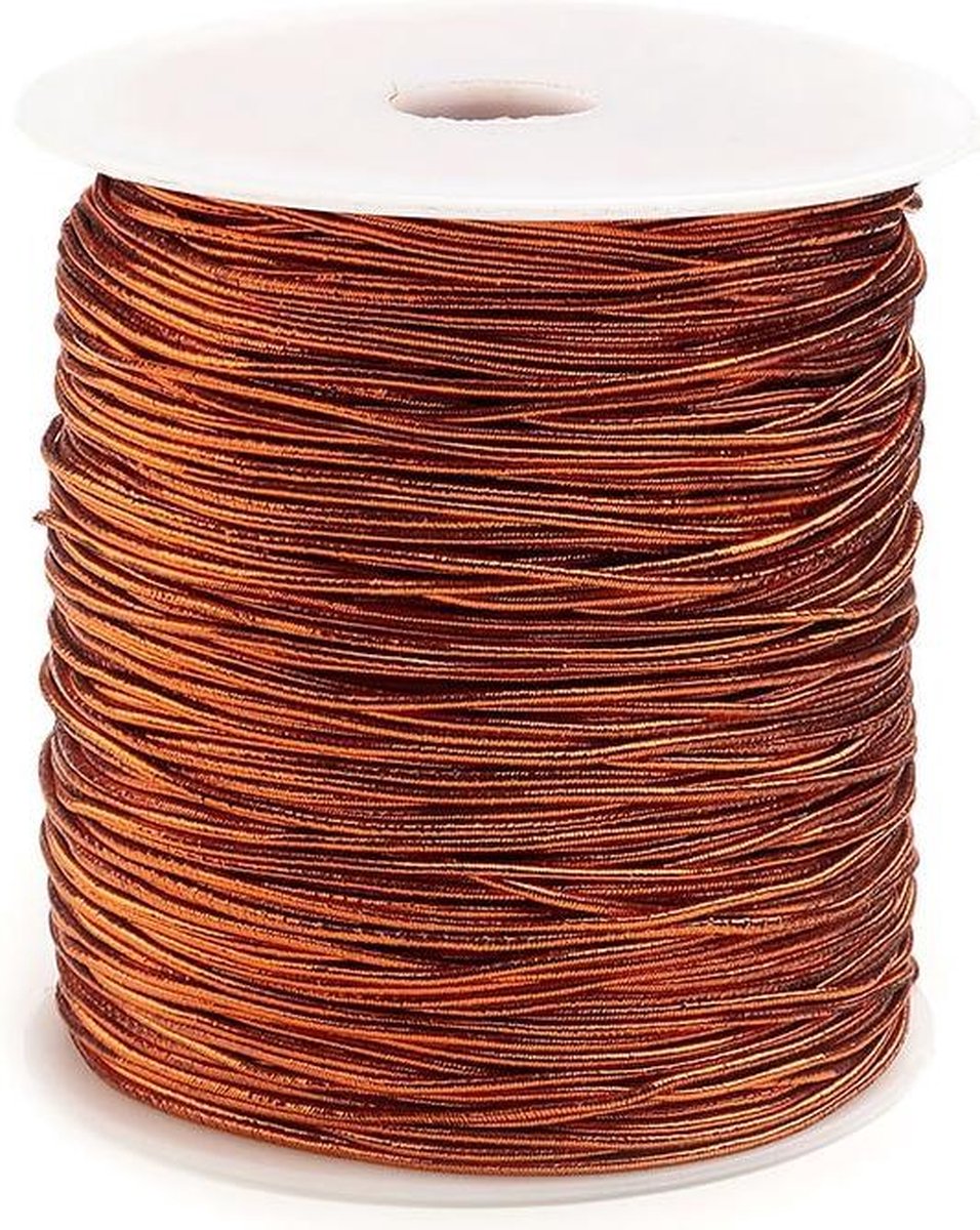 Elastiek koord Brons 2mm x 100m