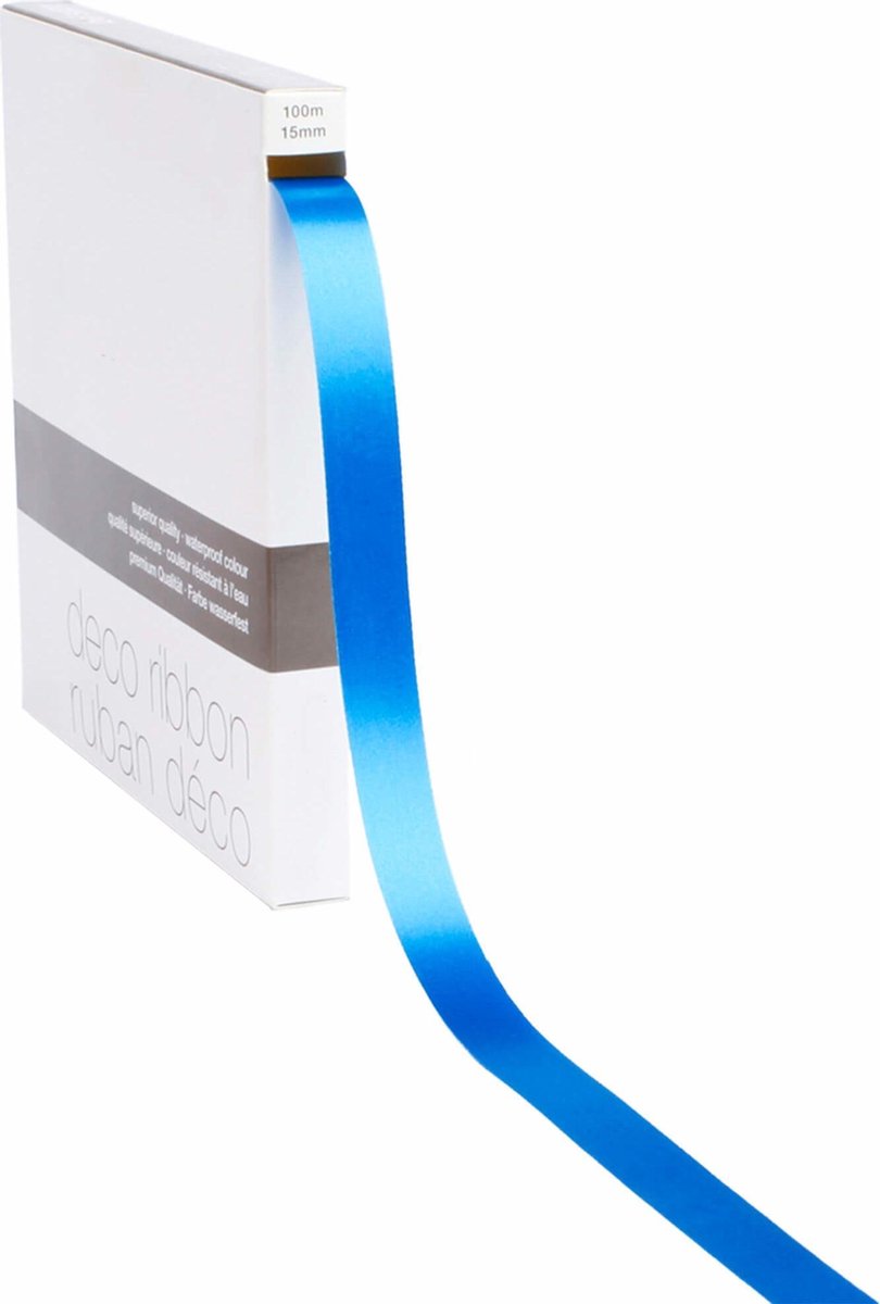 Lint satijn Turquoise MEDIUM (15mm x 100m)