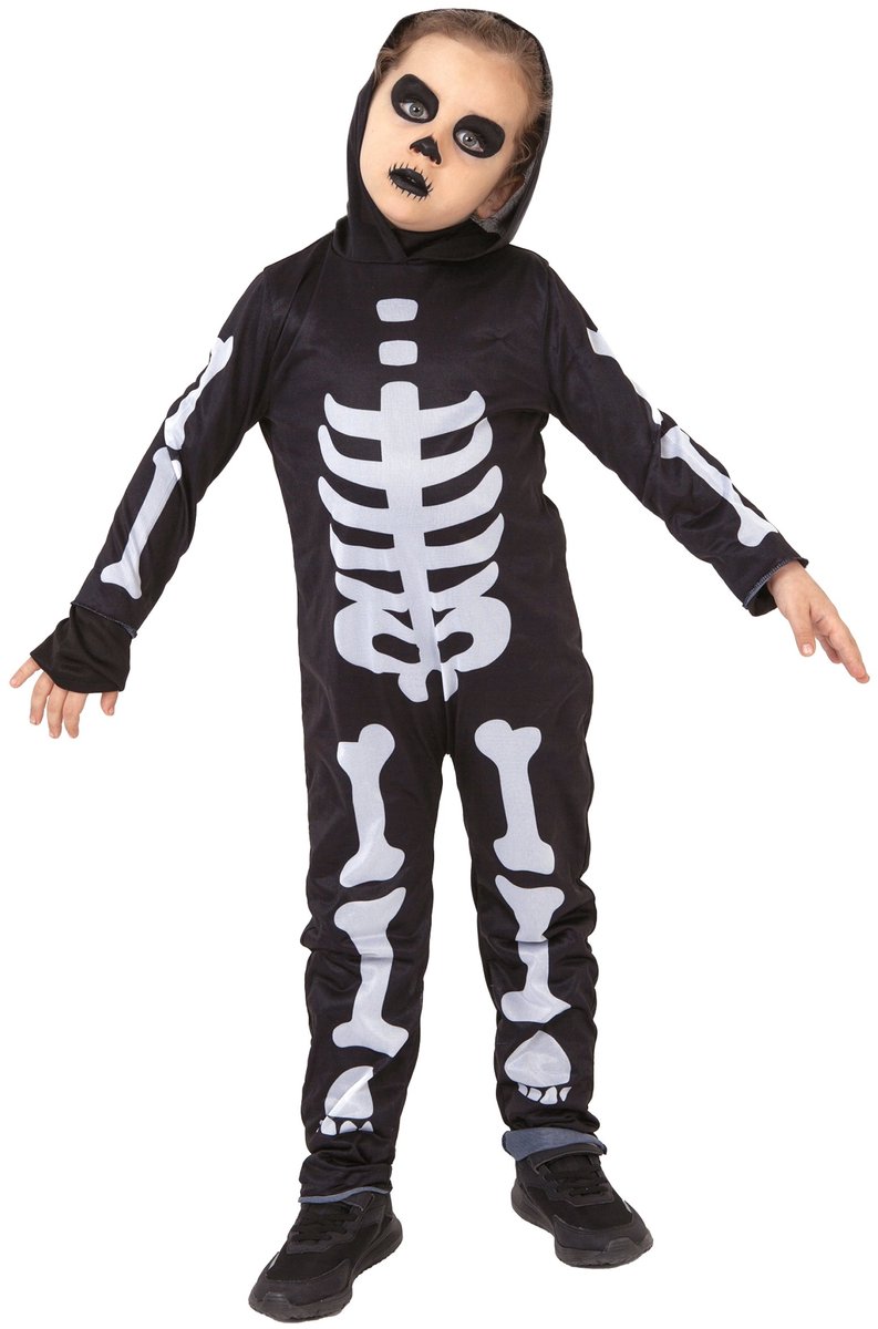 RUBIES FRANCE - Kinder skeletkostuum - 122/128 (7-8 jaar)