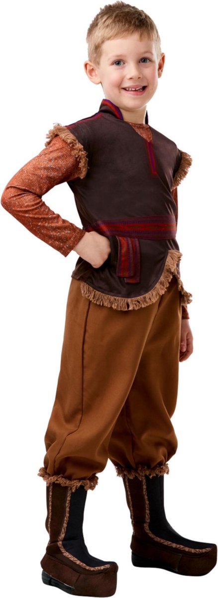 RUBIES FRANCE - Luxe Kristoff Frozen 2 kostuum voor jongens - 122/128 (7-8 jaar)