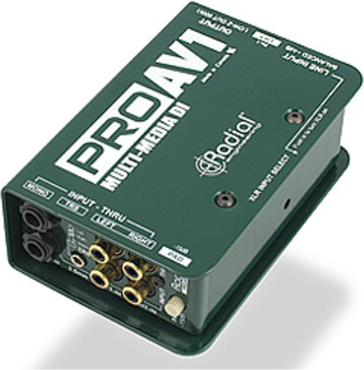 Radial Pro AV1 passieve Multimedia DI-Box - DI boxen