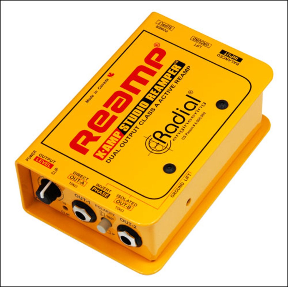 Radial X-Amp actieve Reamping Box - Reampingboxes