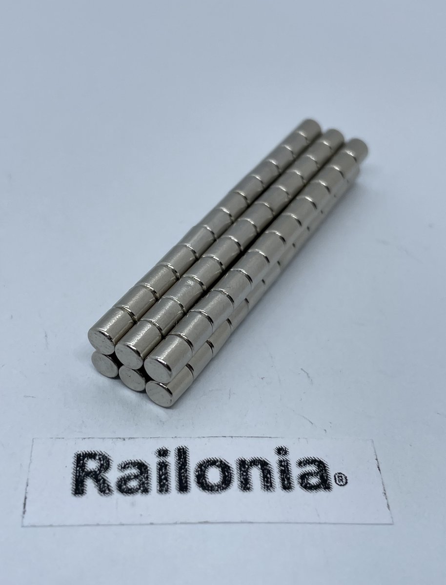 Permanente magneten (72 stuks!) Nieuw - voor CarMotion - 6x refr. 8431 - Modelspoorbaan / Modelbouw H0