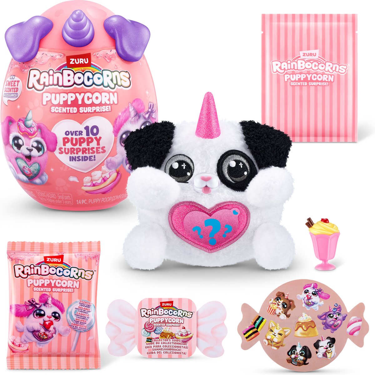 ZURU - Rainbocorns - Puppycorn Scent Surprise - 19cm - Yumty