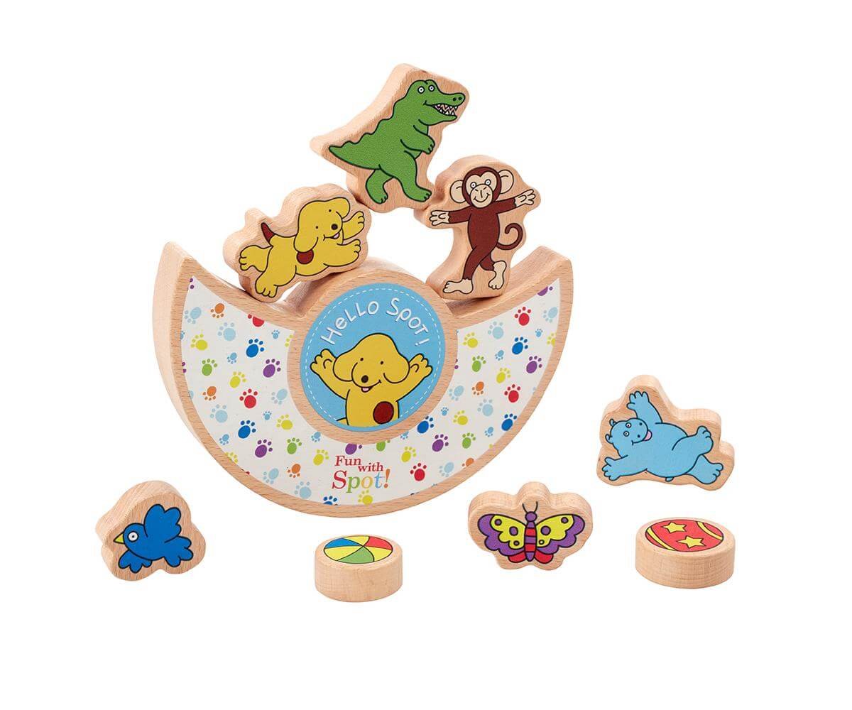 Dribbel Houten balans spel 9 dlg