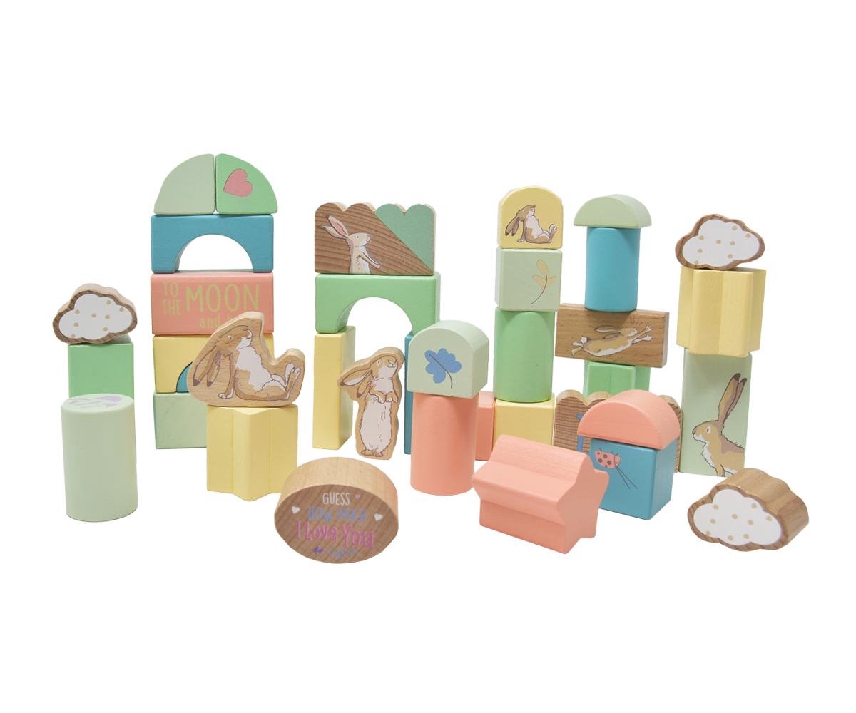 Guess How Much I Love You Wooden Blocks