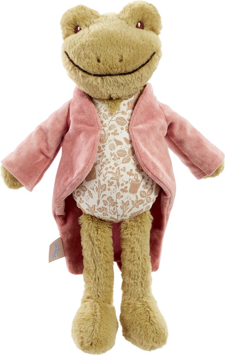 Jeremy Fisher soft toy  34 cm pluche