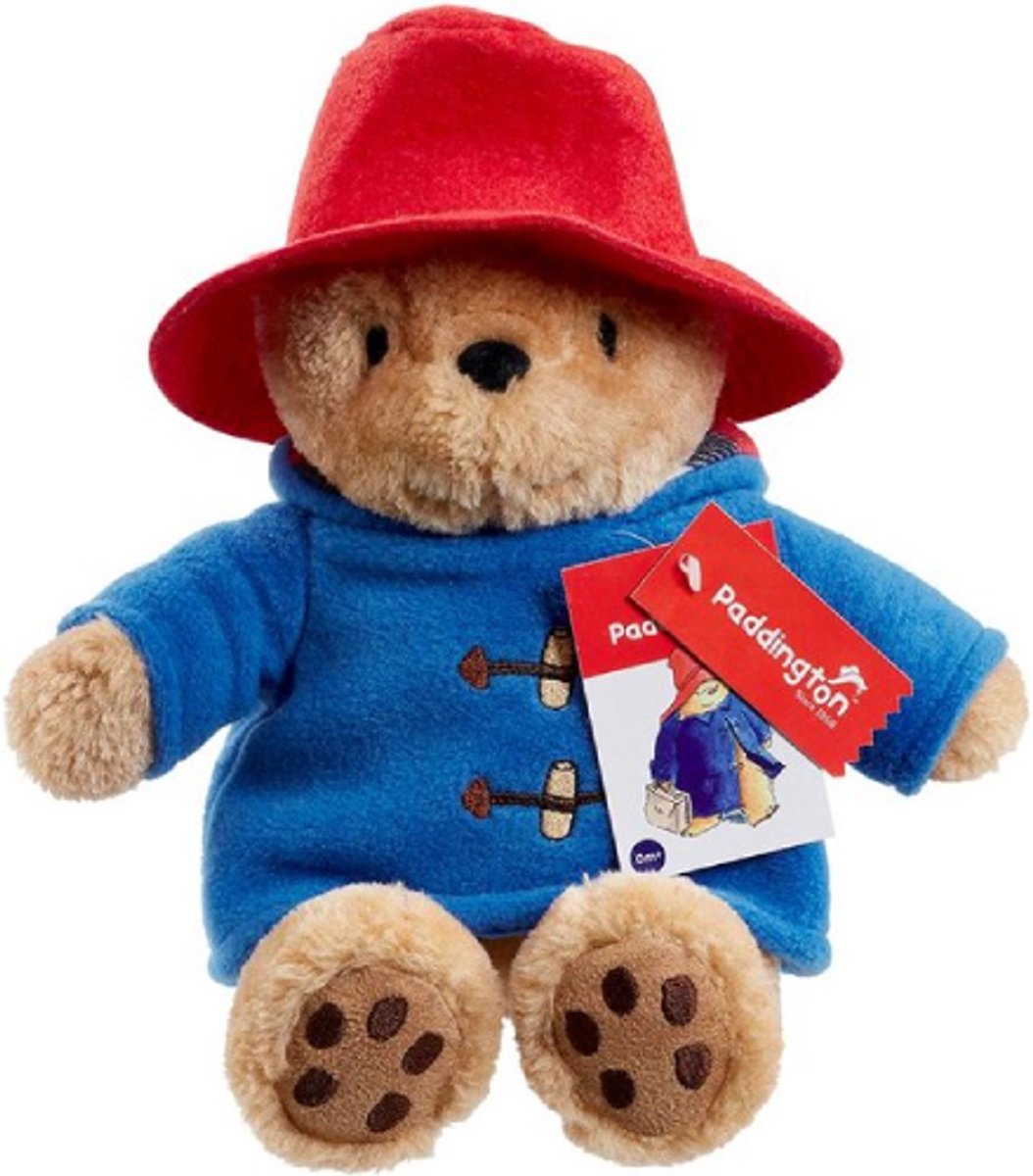 Paddington Beer Cuddly Pluche Knuffel 25 cm - Paddington Bear Plush Toy - Speelgoed knuffeldier knuffels voor kinderen jongens meisjes - Teddybeer Knuffelbeer