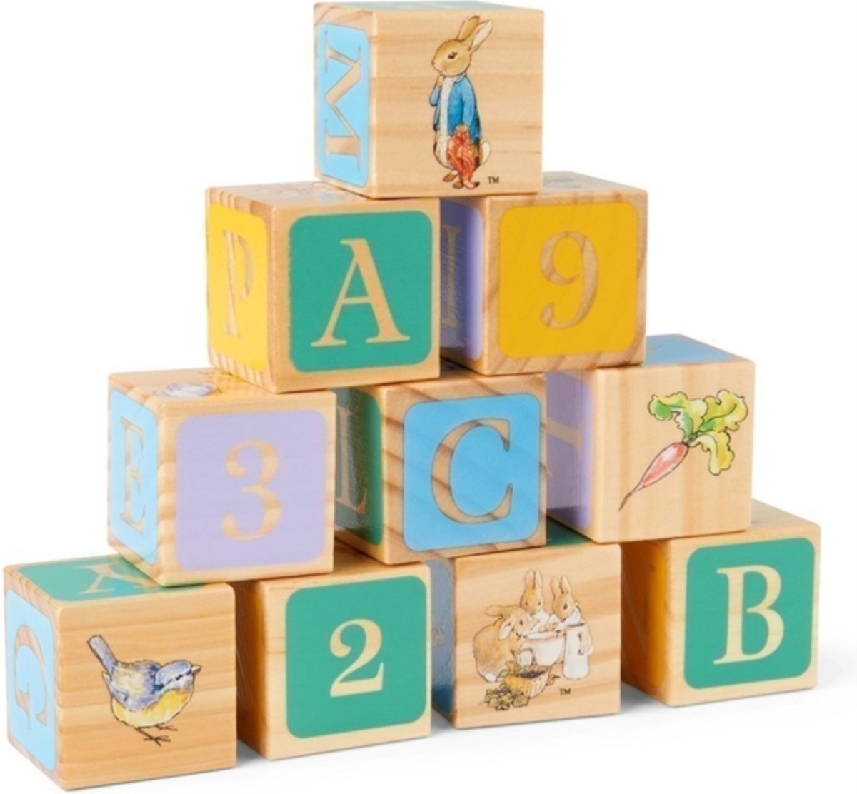 Peter Rabbit Wooden Picture Blocks