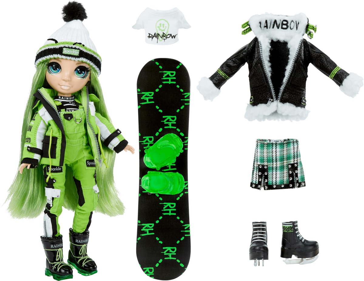 Rainbow High Fashion Winter Break Jade Hunter - Modepop
