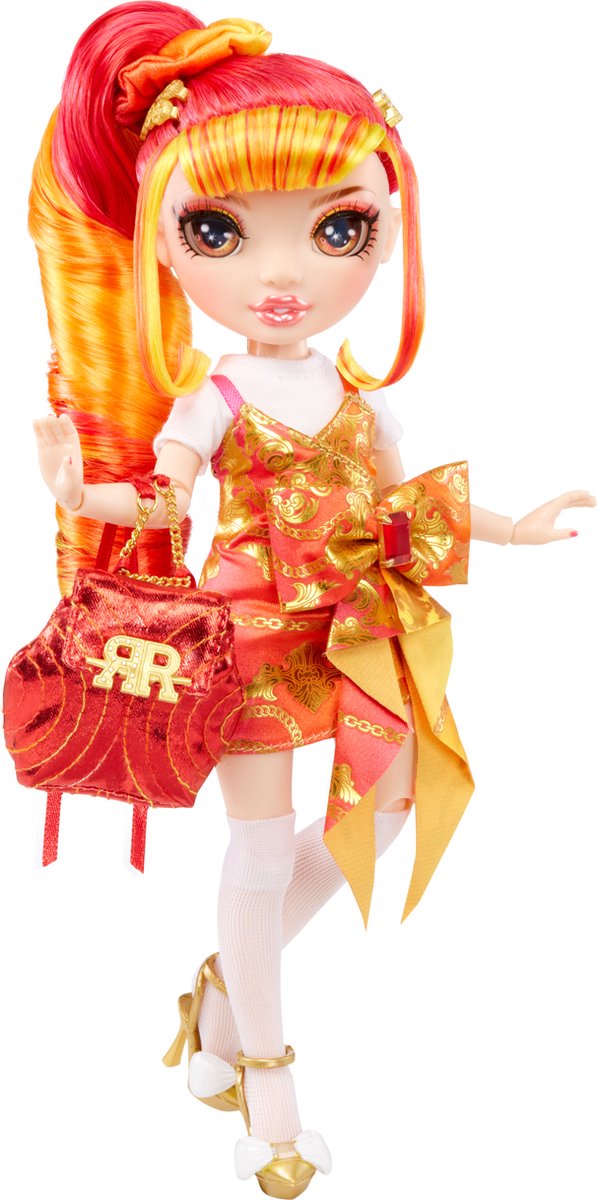 Rainbow High Junior High Special Edition Doll- Laurel DeVious - Oranje - Modepop