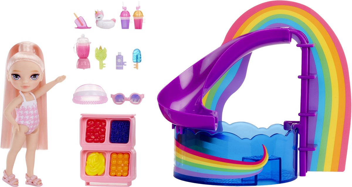 Rainbow High Little Compact Playset Swim