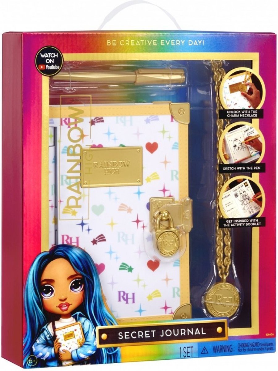 Rainbow High Secret Journal Dagboek