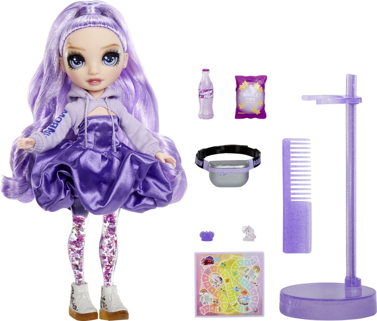 Rainbow High Sparkle & Shine - Modepop - Viola (paars)
