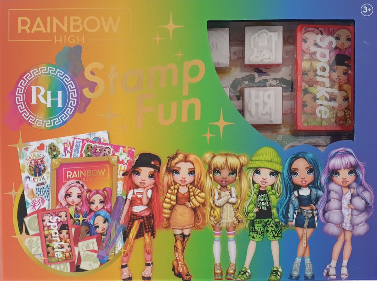 Rainbow High Stempelset