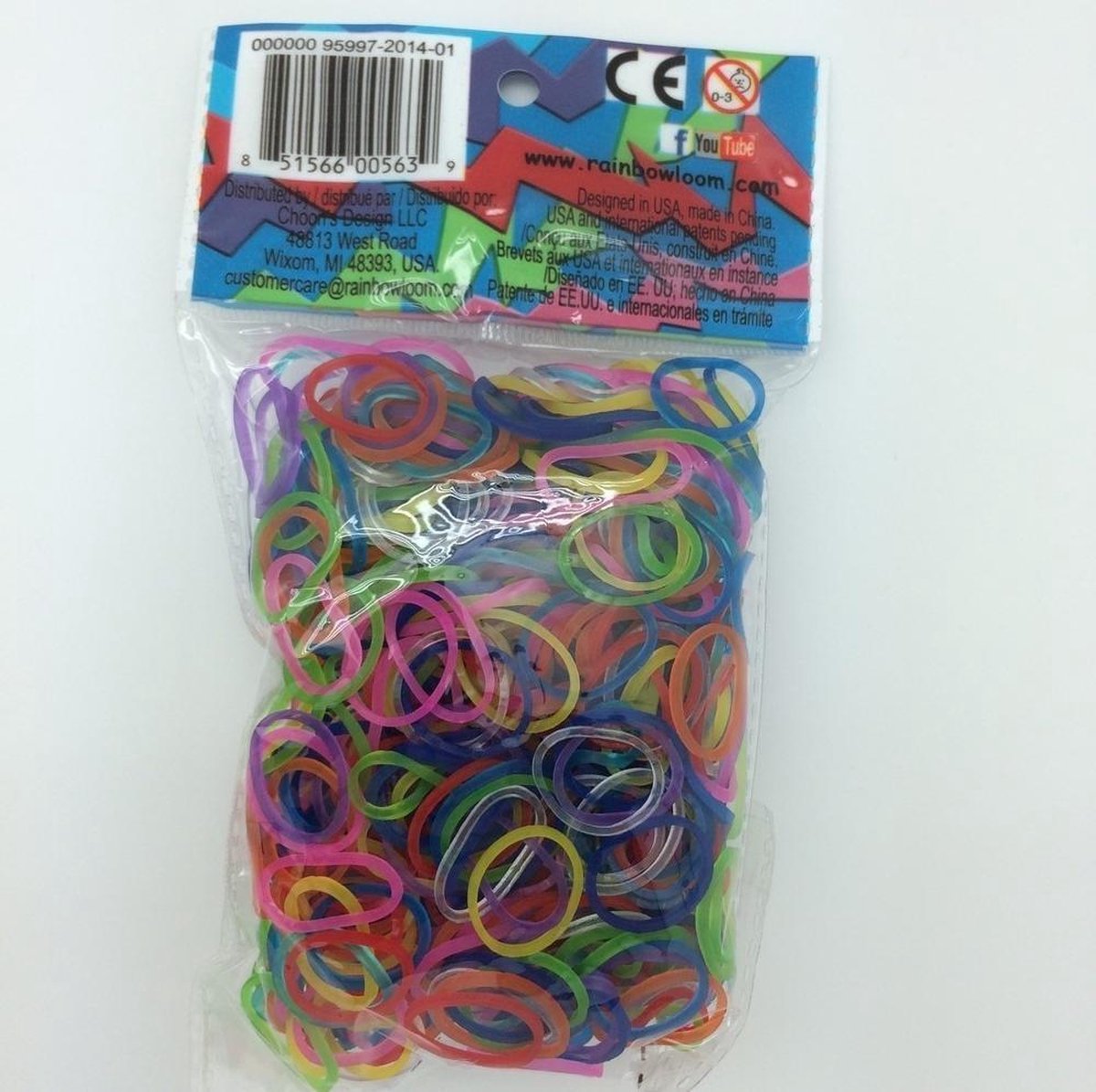 Rainbow Loom Jelly Mix 600 st.