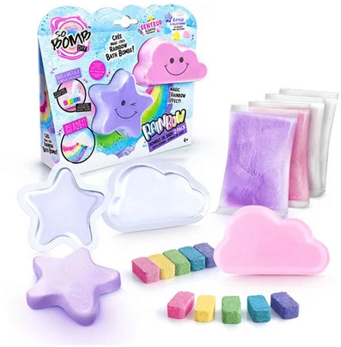 Rainbow Bath Bomb Kit