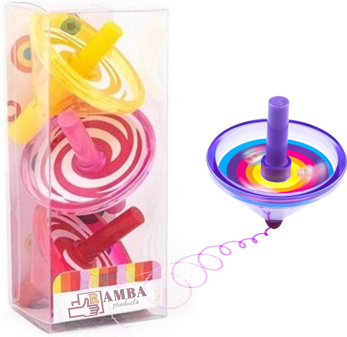 Tol - 3 stuks - Spinner - Tollen - Stift - Kleuren - Tekenen - Creatief - Speelgoed