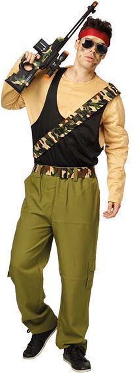 Rambo Superhelden pak heren - Maat 50