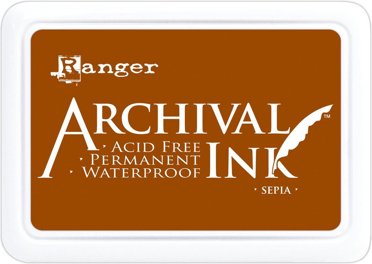 Ranger Archival Ink pad - sepia
