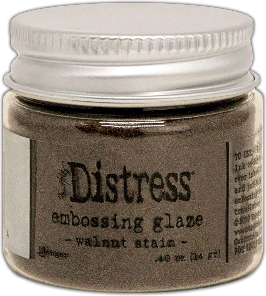 Ranger Distress Embossing Glaze Walnut Stain TDE71044 Tim Holtz
