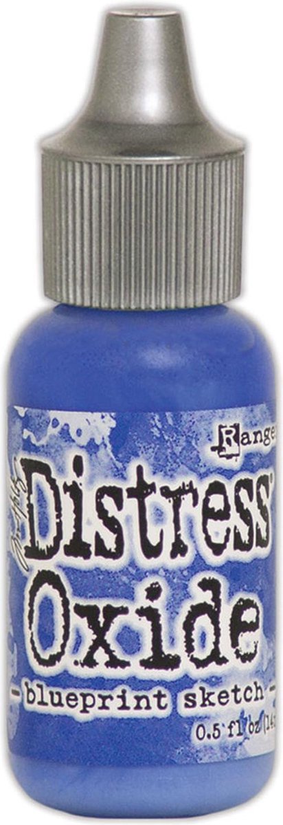 Ranger Distress Oxide Re- inker 14 ml - blueprint sketch