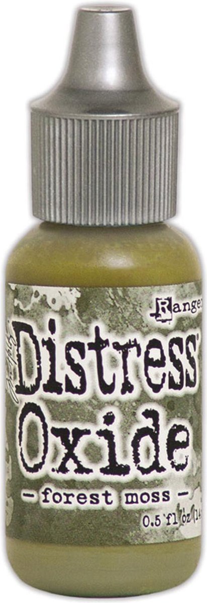 Ranger Distress Oxide Re- inker 14 ml - forest moss