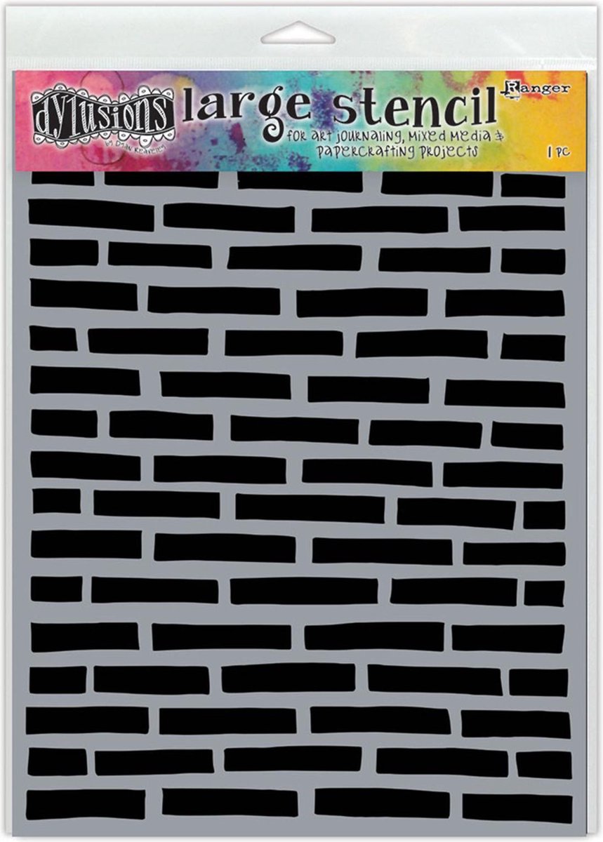 Ranger - Dylusions Stencil - slats