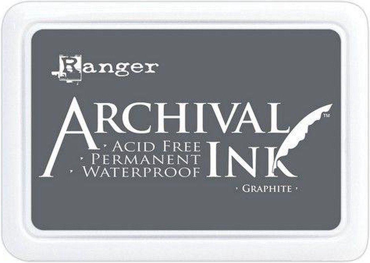 Ranger Archival Ink pad - graphite AIP85409 (04-24)