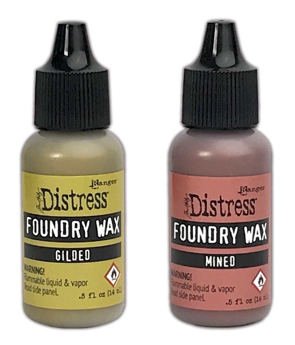   Distress Foundry Wax Kit 1 Gilded & Mined