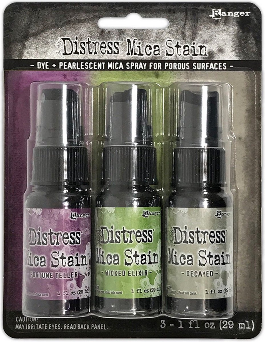   Distress Mica Stains Halloween Set 4