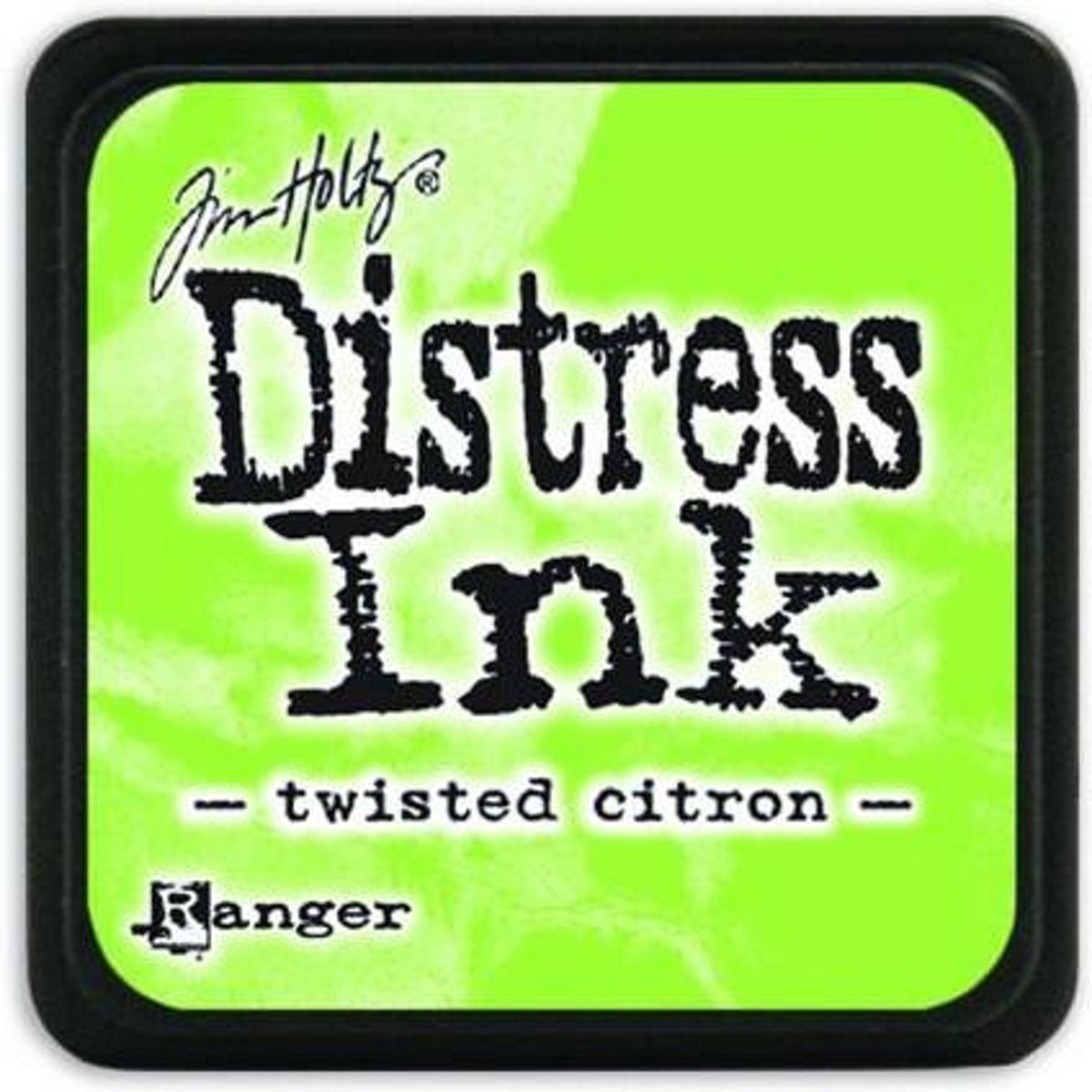   Distress Mini Ink pad - twisted citron