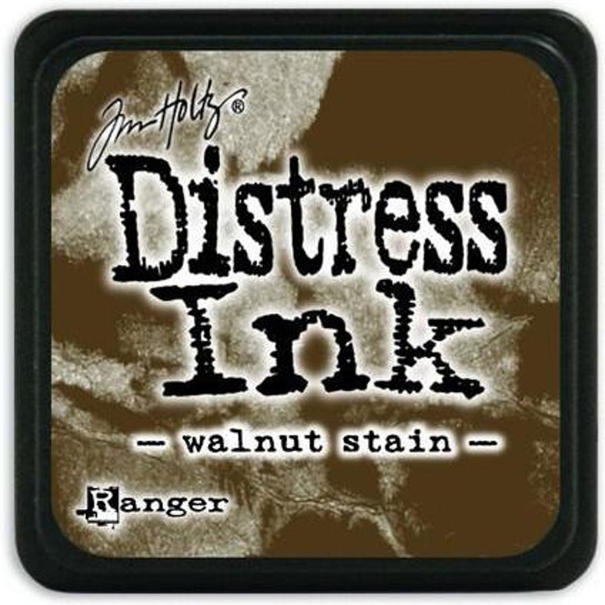   Distress Mini Ink pad - walnut stain