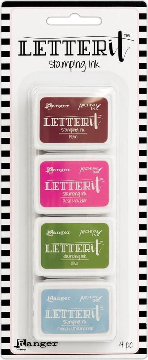   Letter It Stempel Inkt Set 2