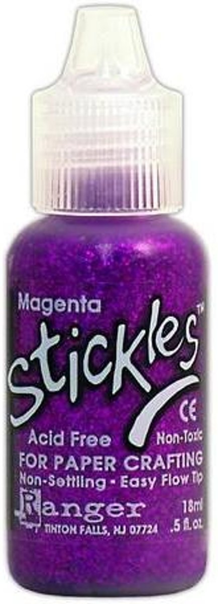  Stickles Glitter Glue 15ml - magenta