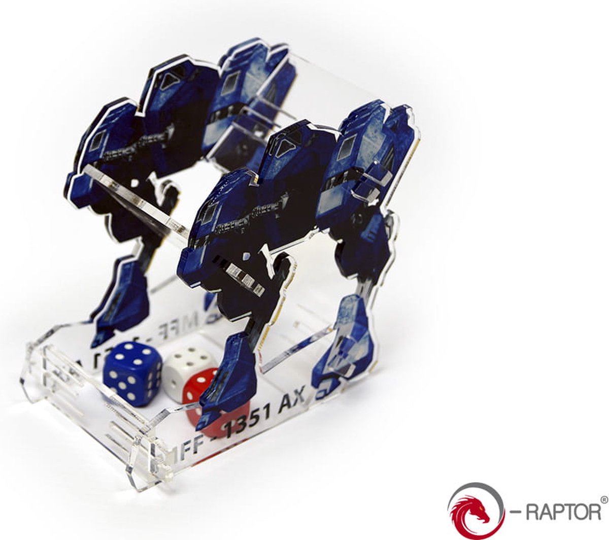e-  Dice Tower MFF Mech Blue