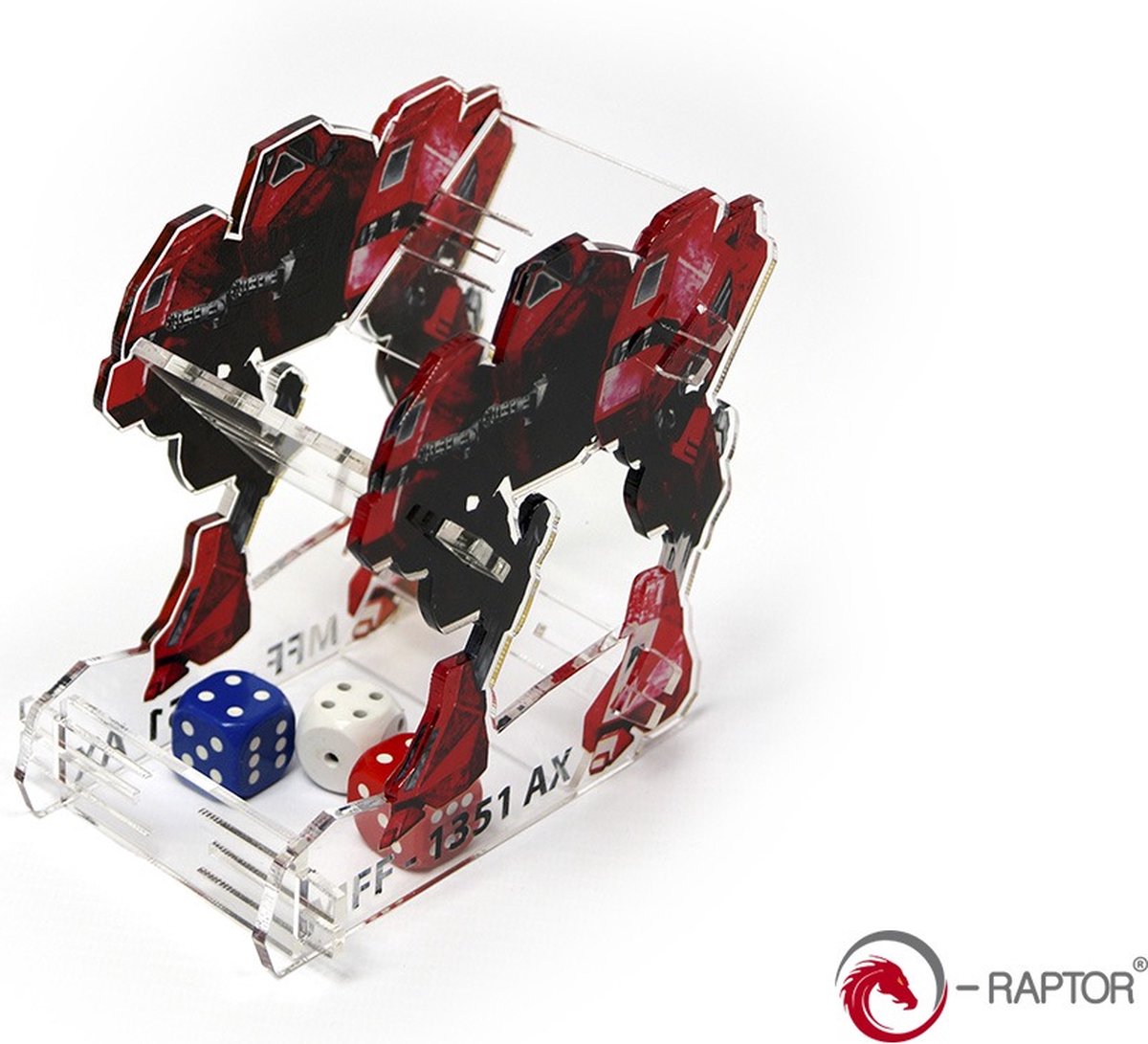 e-  Dice Tower MFF Mech Red